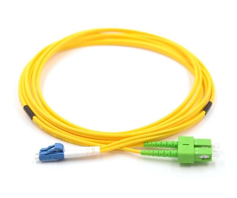 Singlemode LC/UPC - SC/APC Dublex Patchcord